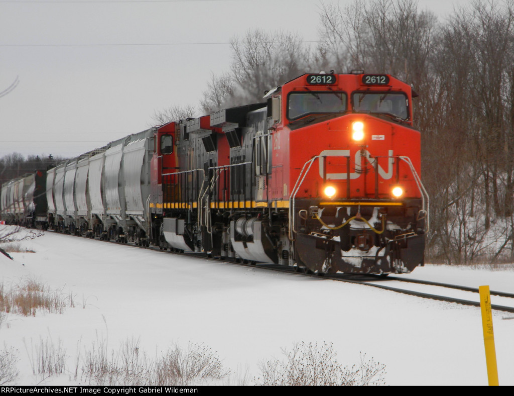 CN 2612 & CN 2622 Westbound